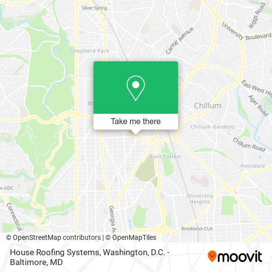 Mapa de House Roofing Systems