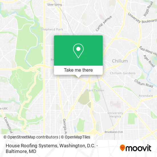 Mapa de House Roofing Systems