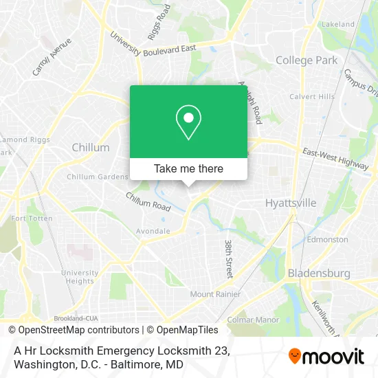 A Hr Locksmith Emergency Locksmith 23 map