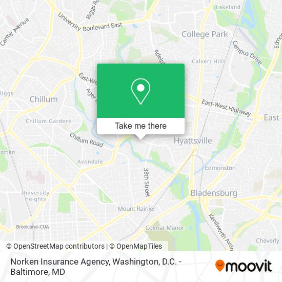 Mapa de Norken Insurance Agency
