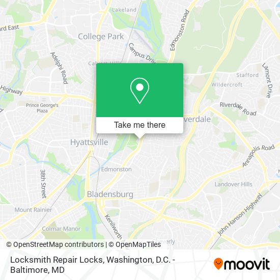 Mapa de Locksmith Repair Locks