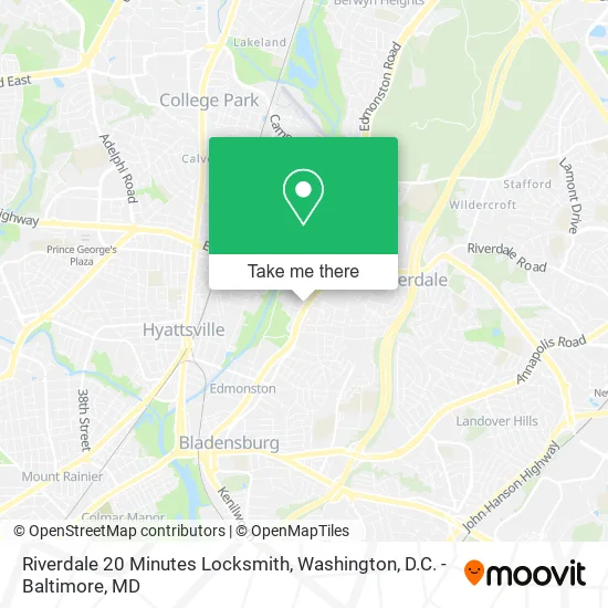 Riverdale 20 Minutes Locksmith map