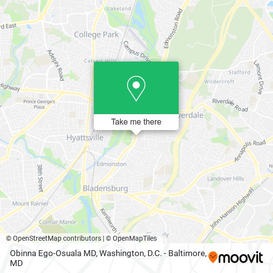 Obinna Ego-Osuala MD map