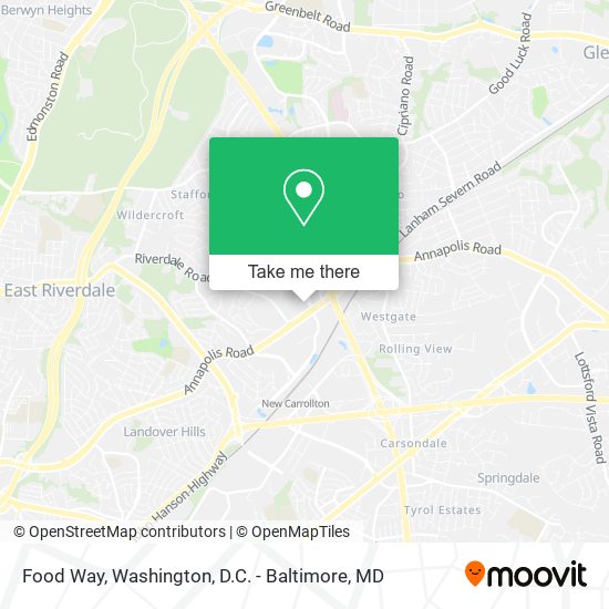 Mapa de Food Way