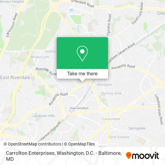 Mapa de Carrolton Enterprises