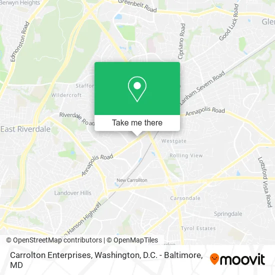 Carrolton Enterprises map