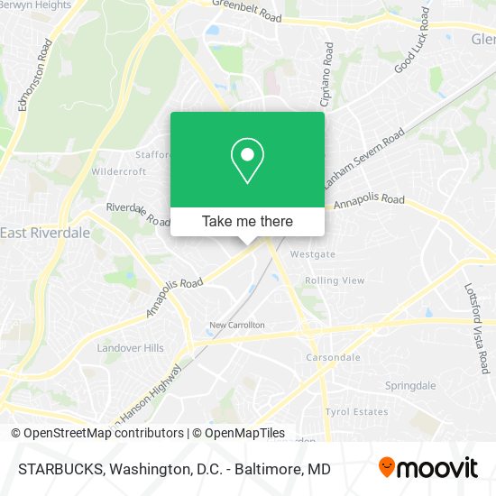 STARBUCKS map