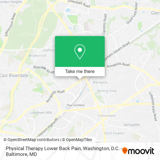 Mapa de Physical Therapy Lower Back Pain