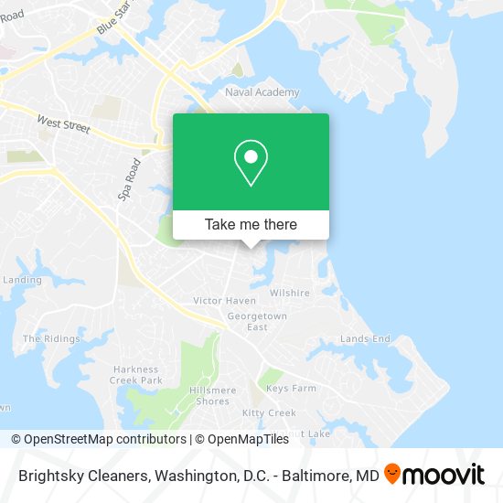 Mapa de Brightsky Cleaners