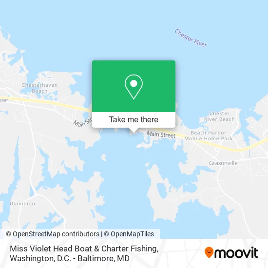 Miss Violet Head Boat & Charter Fishing map