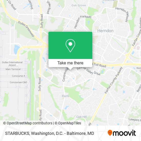 STARBUCKS map