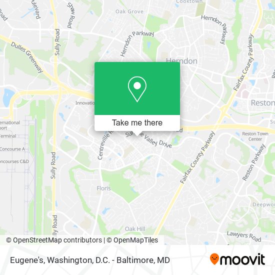 Eugene's map