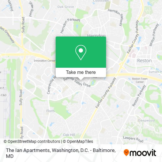 The Ian Apartments map