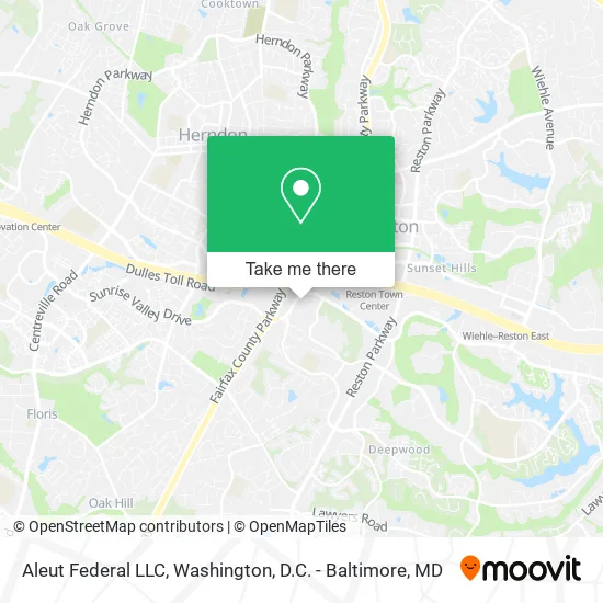 Aleut Federal LLC map