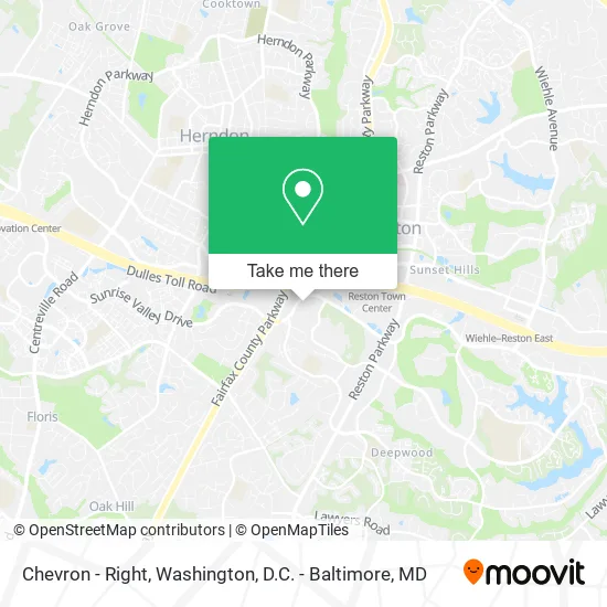 Chevron - Right map