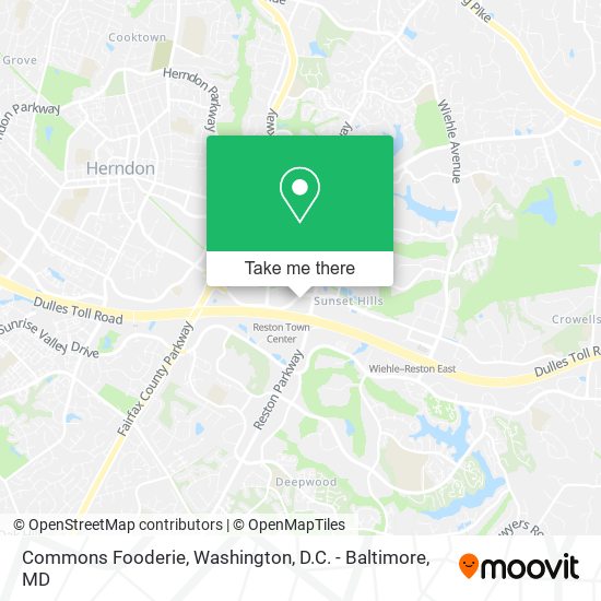 Mapa de Commons Fooderie
