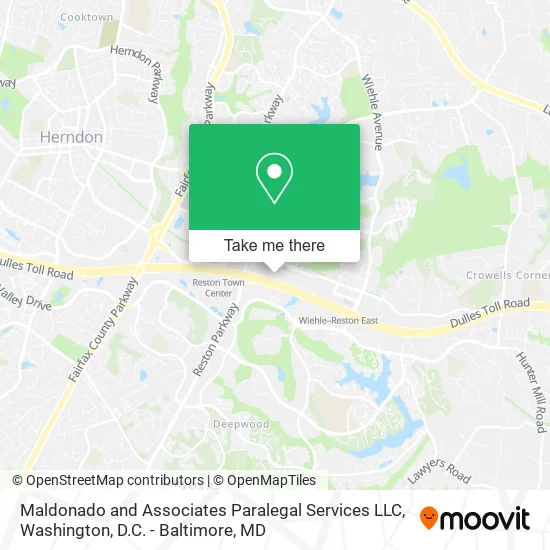 Mapa de Maldonado and Associates Paralegal Services LLC