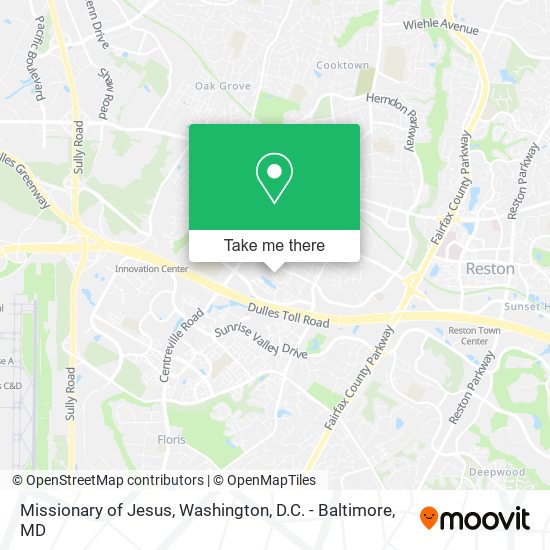 Mapa de Missionary of Jesus