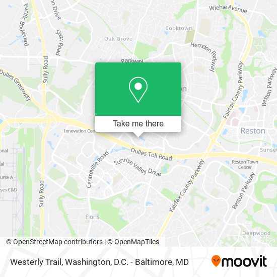 Mapa de Westerly Trail