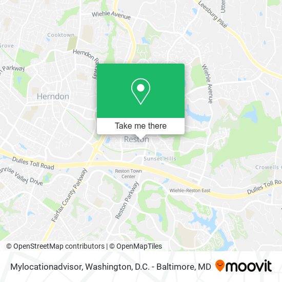 Mylocationadvisor map