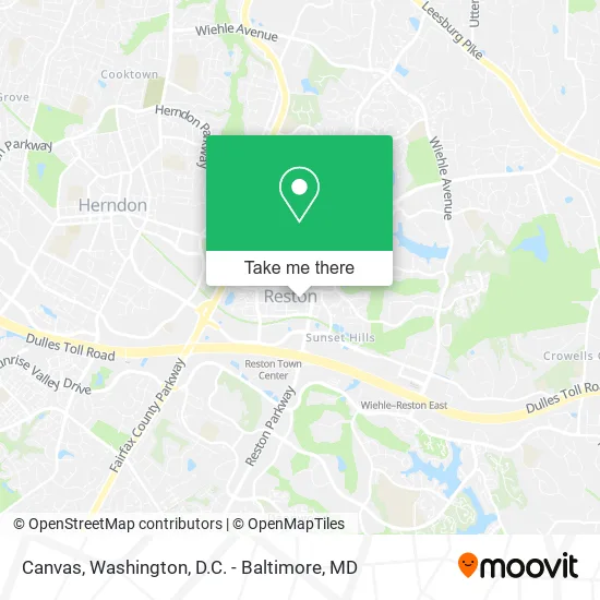 Canvas map