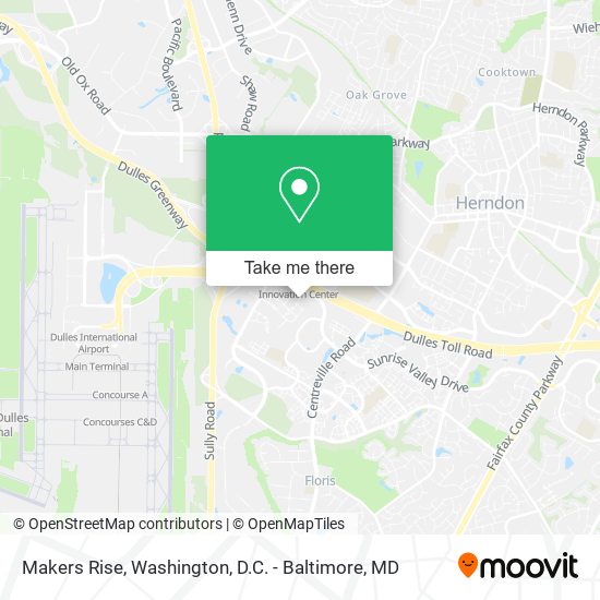 Makers Rise map