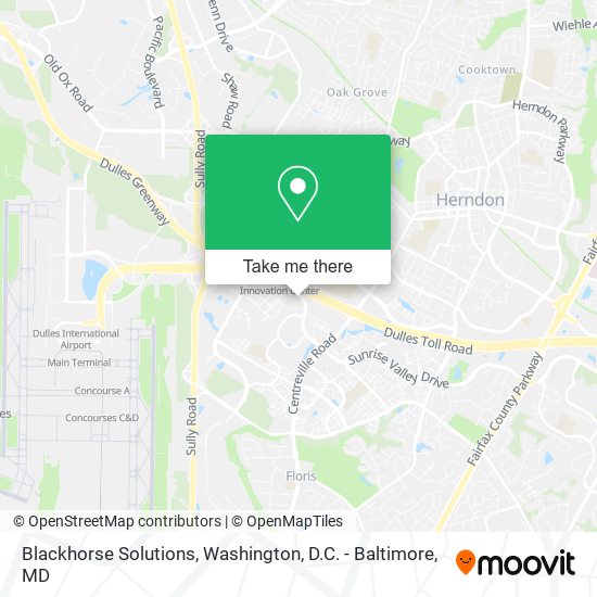 Blackhorse Solutions map