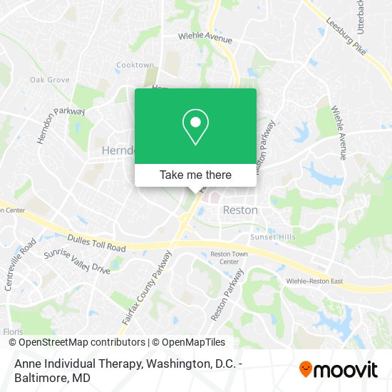 Anne Individual Therapy map