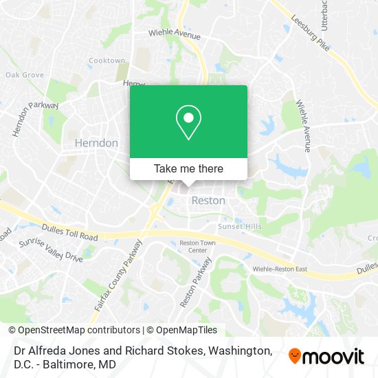 Dr Alfreda Jones and Richard Stokes map