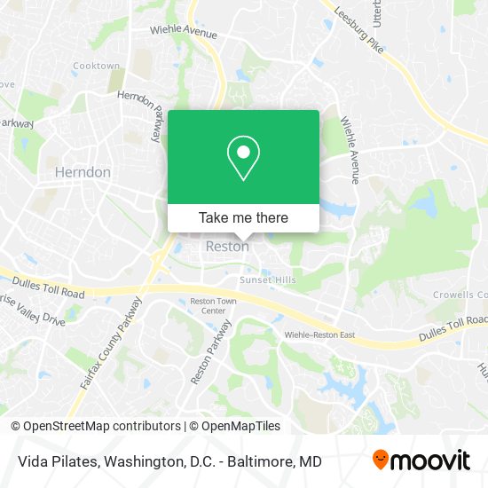Vida Pilates map