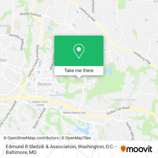 Edmund R Sledzik & Association map