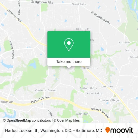 Harloc Locksmith map