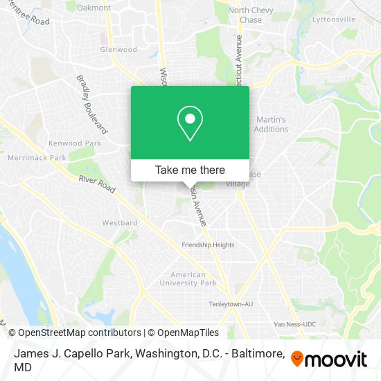 James J. Capello Park map