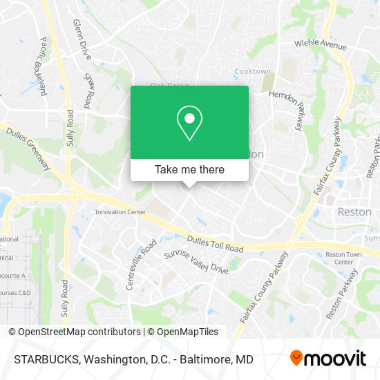 STARBUCKS map