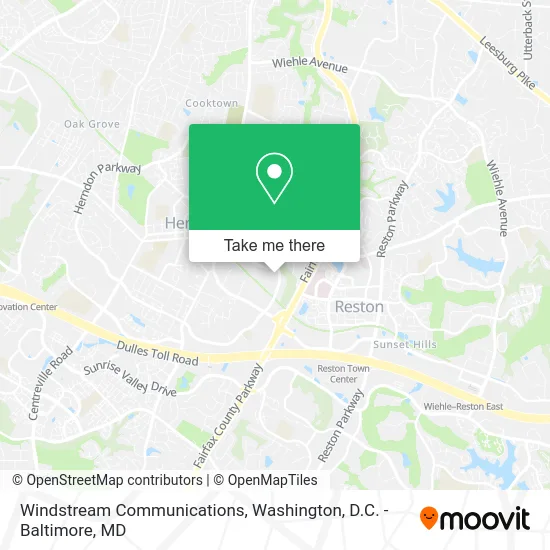 Windstream Communications map