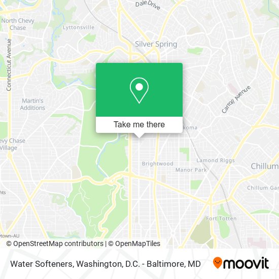 Mapa de Water Softeners