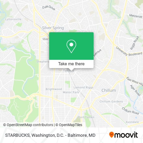 STARBUCKS map