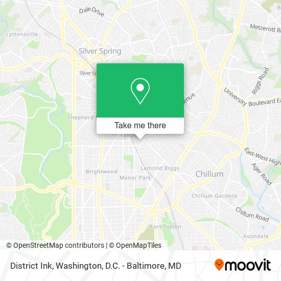District Ink map