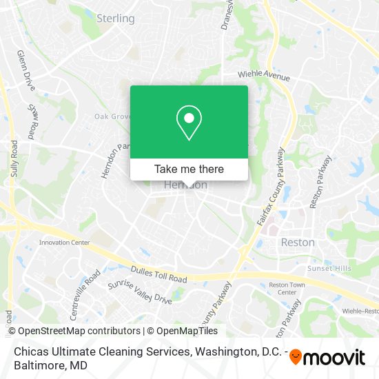 Mapa de Chicas Ultimate Cleaning Services