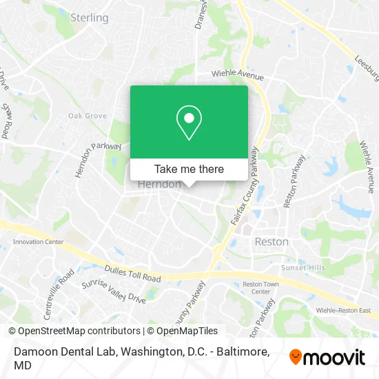 Damoon Dental Lab map