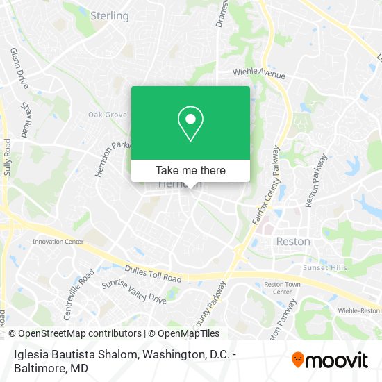 Iglesia Bautista Shalom map