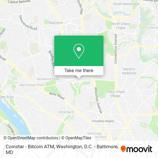 Coinstar - Bitcoin ATM map