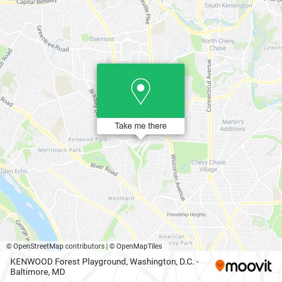 KENWOOD Forest Playground map