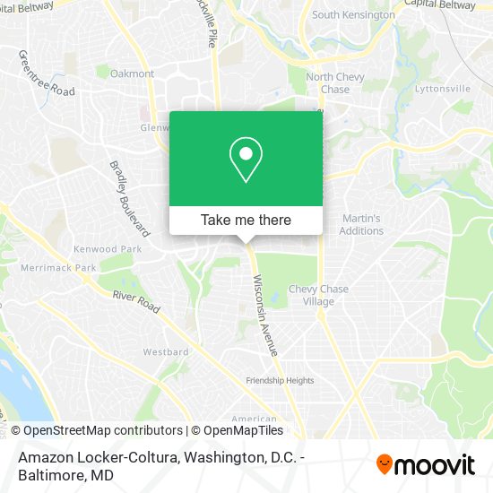 Amazon Locker-Coltura map