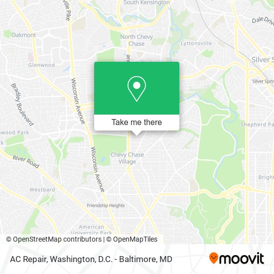 AC Repair map