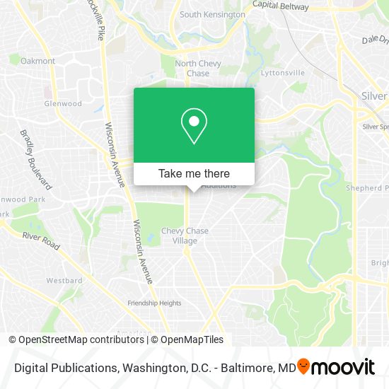 Digital Publications map