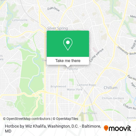 Mapa de Hotbox by Wiz Khalifa
