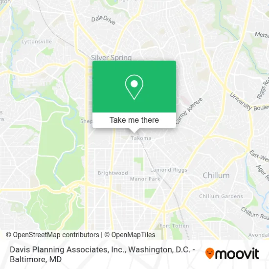 Davis Planning Associates, Inc. map