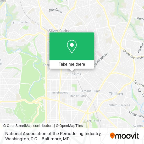 Mapa de National Association of the Remodeling Industry