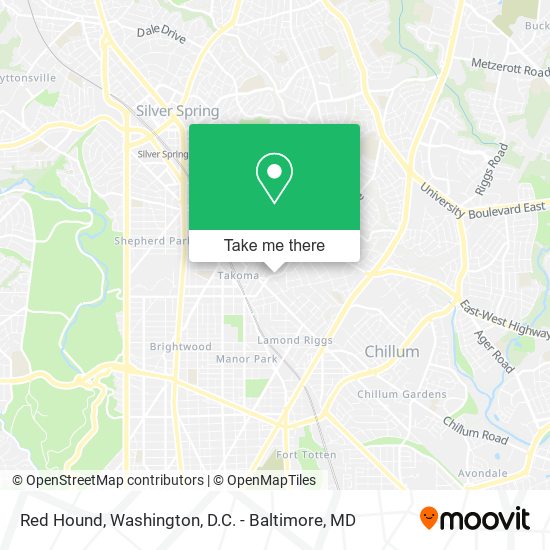 Mapa de Red Hound